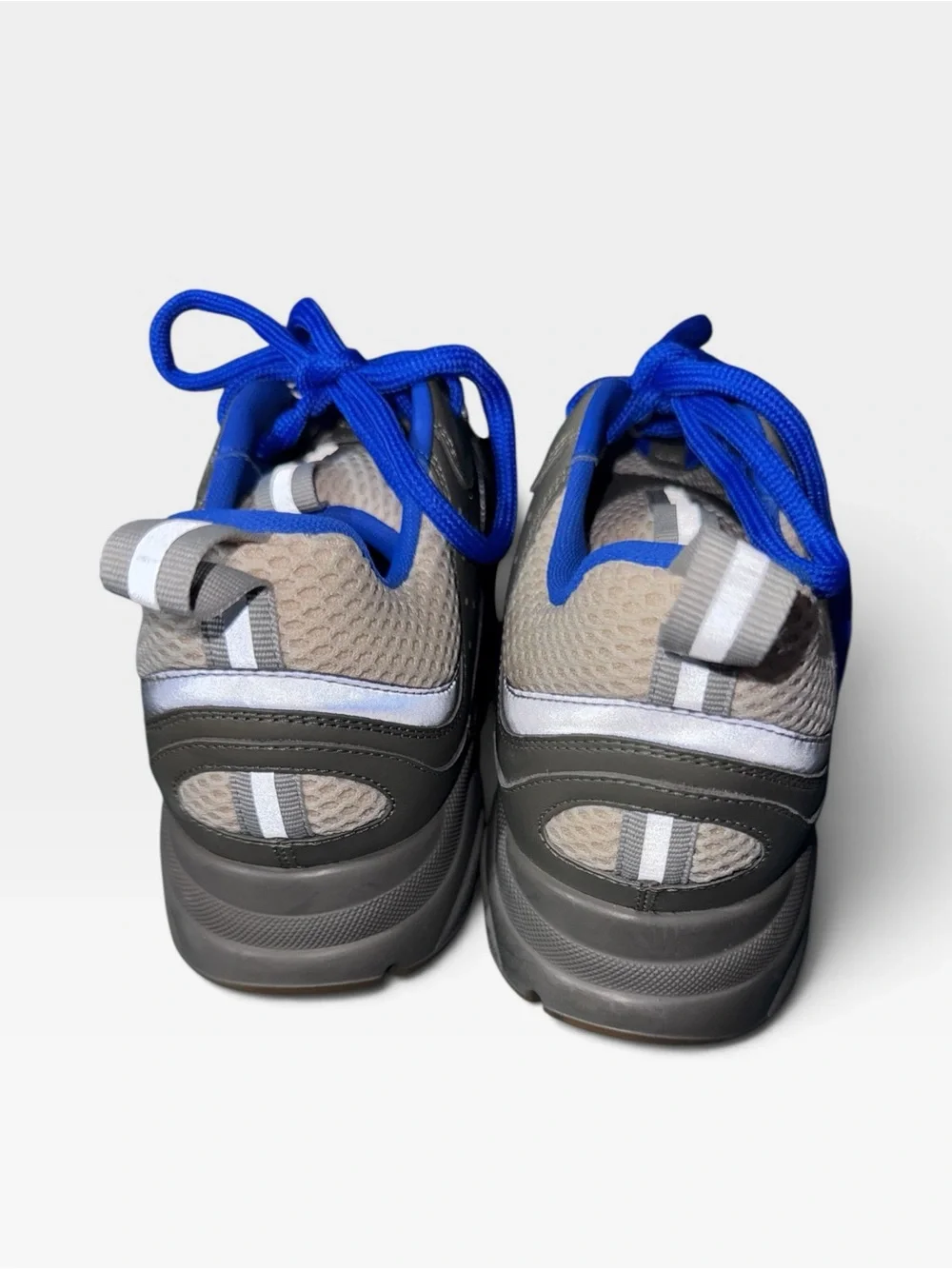 NEW! MEN’s CHRISTIAN DIOR Technical Mesh Calfskin Mens B22 Sneakers US 7